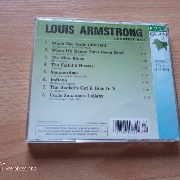 Louis Armstrong Greatest Hits CD - Picture 2 of 3
